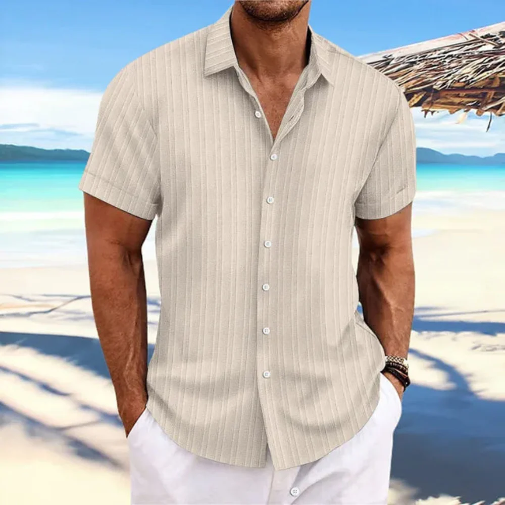 Herren Elegantes Jacquardhemd | Vielseitig und Stilvoll - Image 3