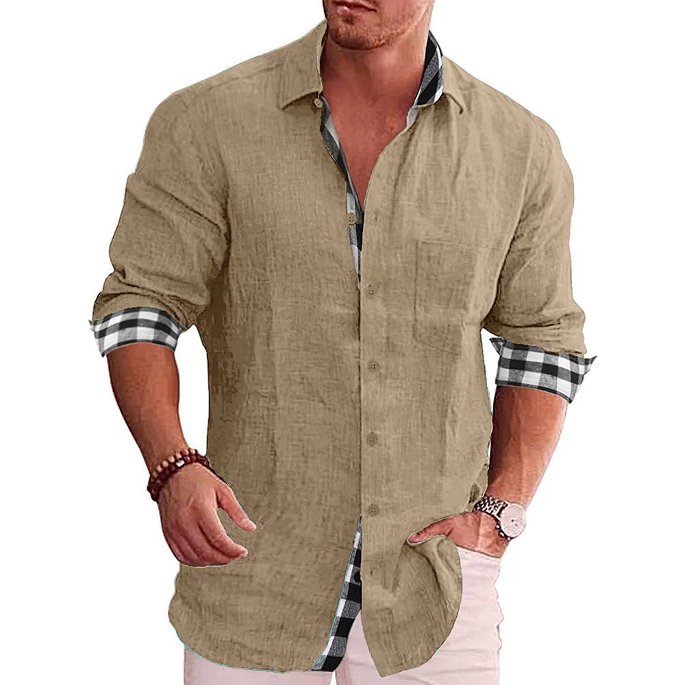 Herren Elegantes Klassisches Hemd | Vielseitig Langarm Hemden - Image 6