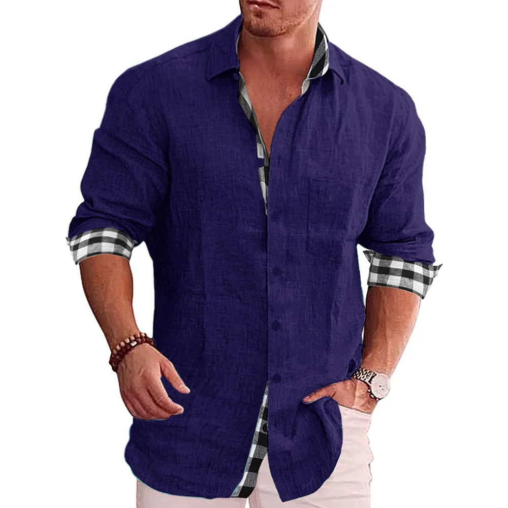 Herren Elegantes Klassisches Hemd | Vielseitig Langarm Hemden - Image 8