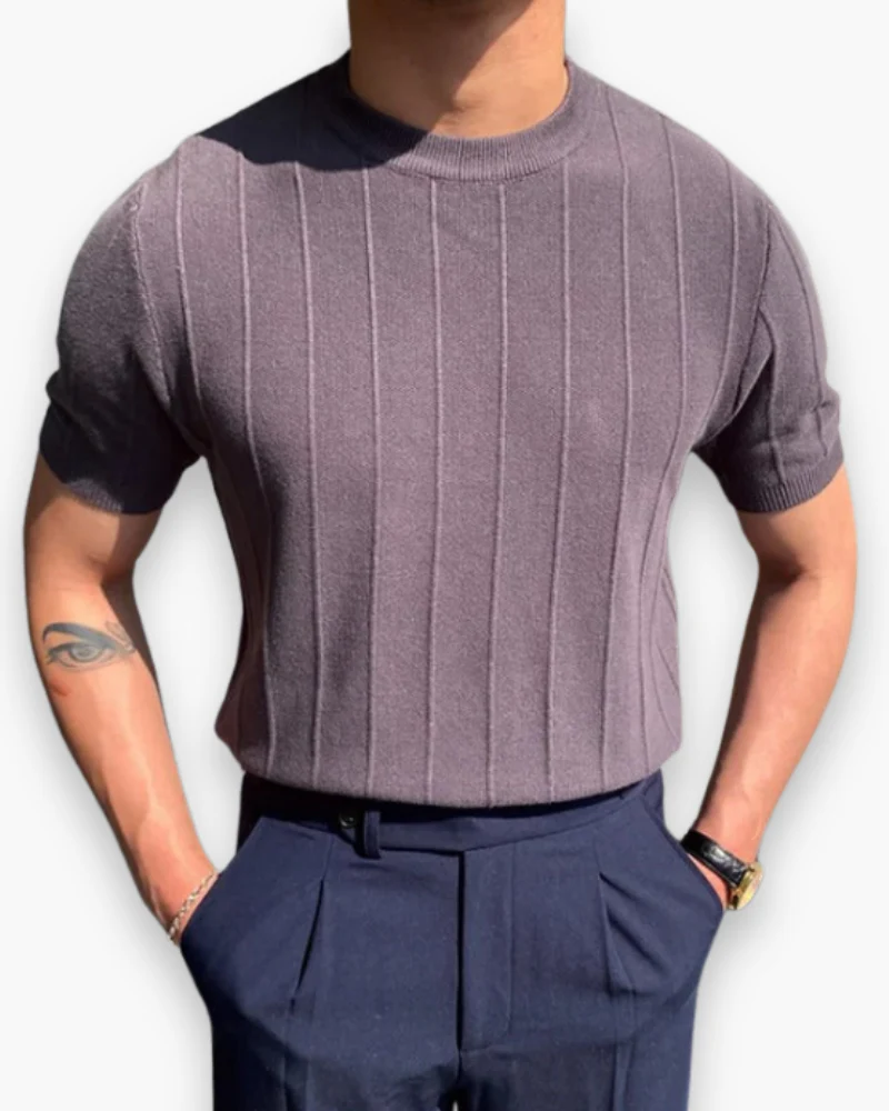 Herren Elegantes Slim Fit T-Shirt | Stilvoll und Modern - Image 3