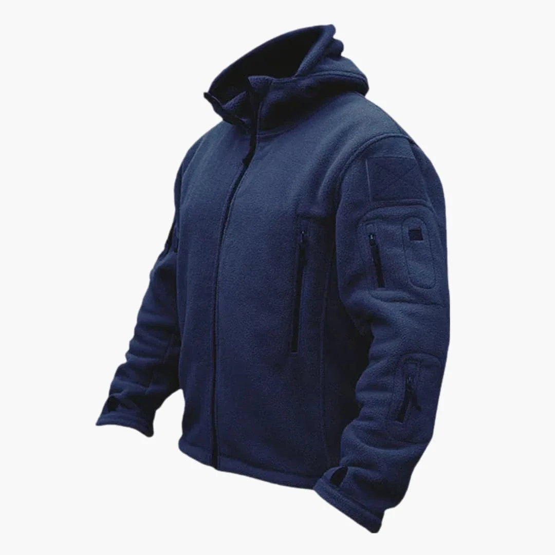 Herren Fleecejacke mit Reißverschlusstaschen - Image 3