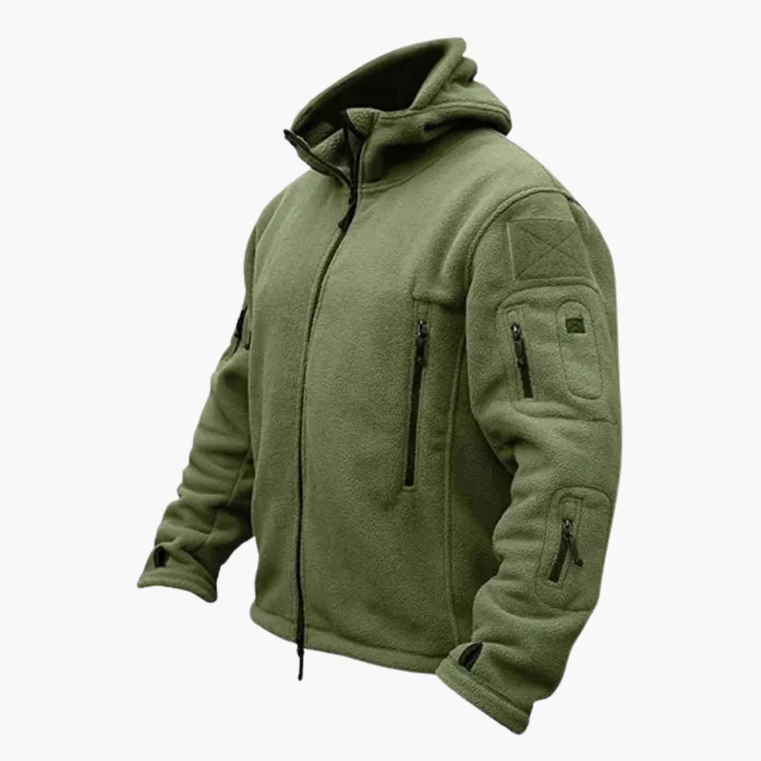 Herren Fleecejacke mit Reißverschlusstaschen - Image 4