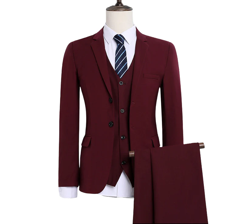 Herren Formelle Hochzeitsgast Anzug | Dreiteiliges - Image 3