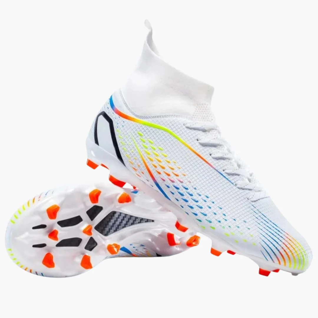 Herren-Fußball schuhe mit Schnürverschluss und Knöchelkragen - Image 3