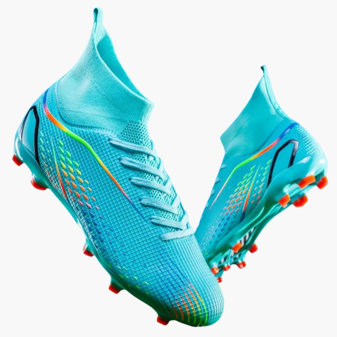 Herren-Fußball schuhe mit Schnürverschluss und Knöchelkragen - Image 7