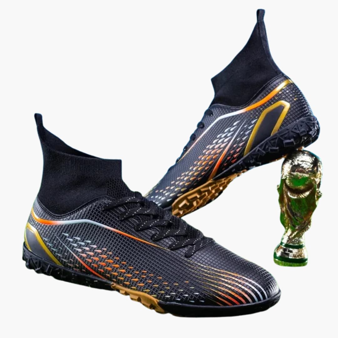 Herren-Fußball schuhe mit Schnürverschluss und Knöchelkragen - Image 8