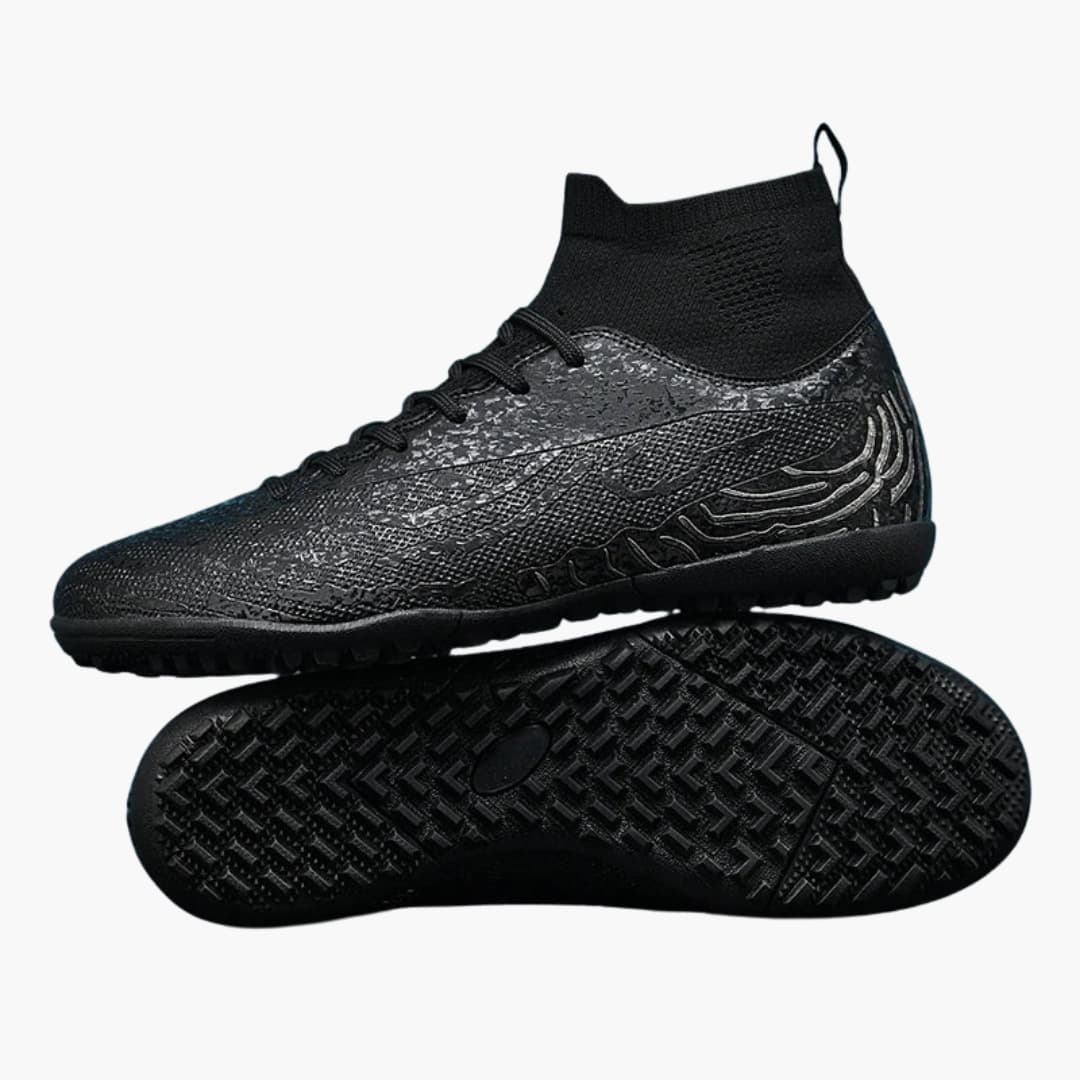 Herren-Fußball schuhe mit Schnürverschluss und Noppensohle - Image 3