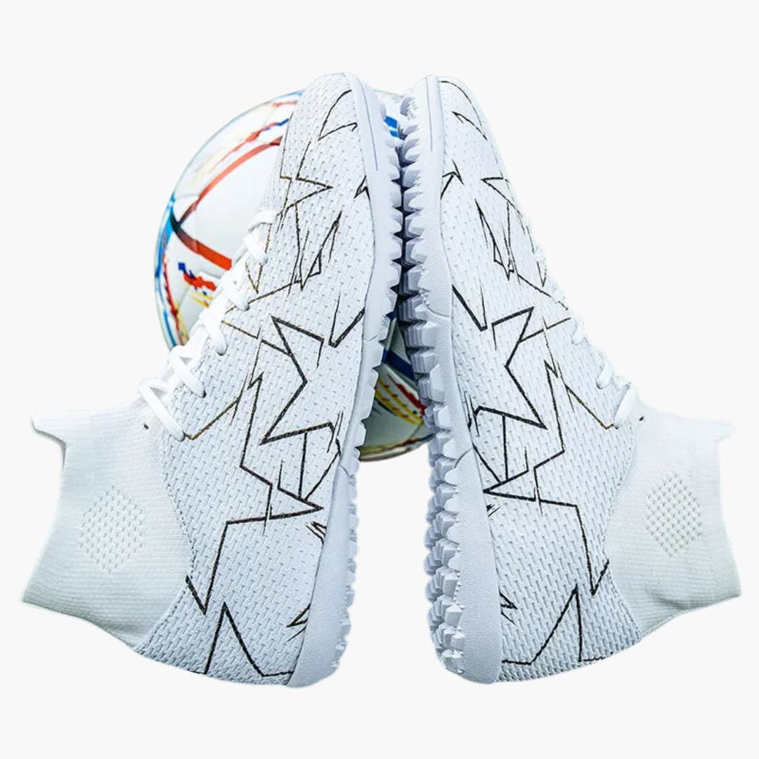 Herren-Fußball schuhe mit Schnürverschluss und strukturierter Sohle - Image 2