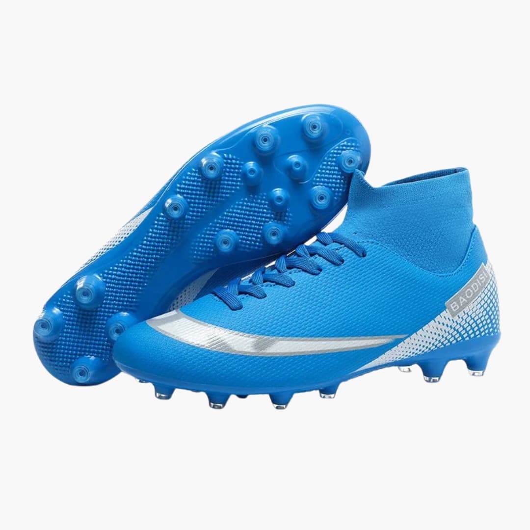 Herren Fußballschuhe mit Schnürung und Stollen Sohle - Image 11