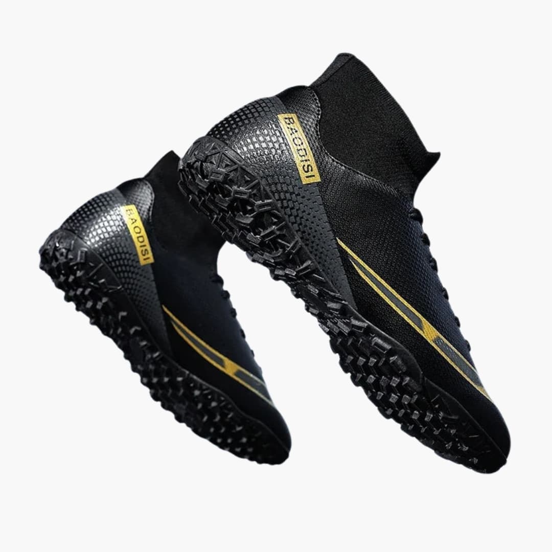 Herren Fußballschuhe mit Schnürung und Stollen Sohle - Image 4
