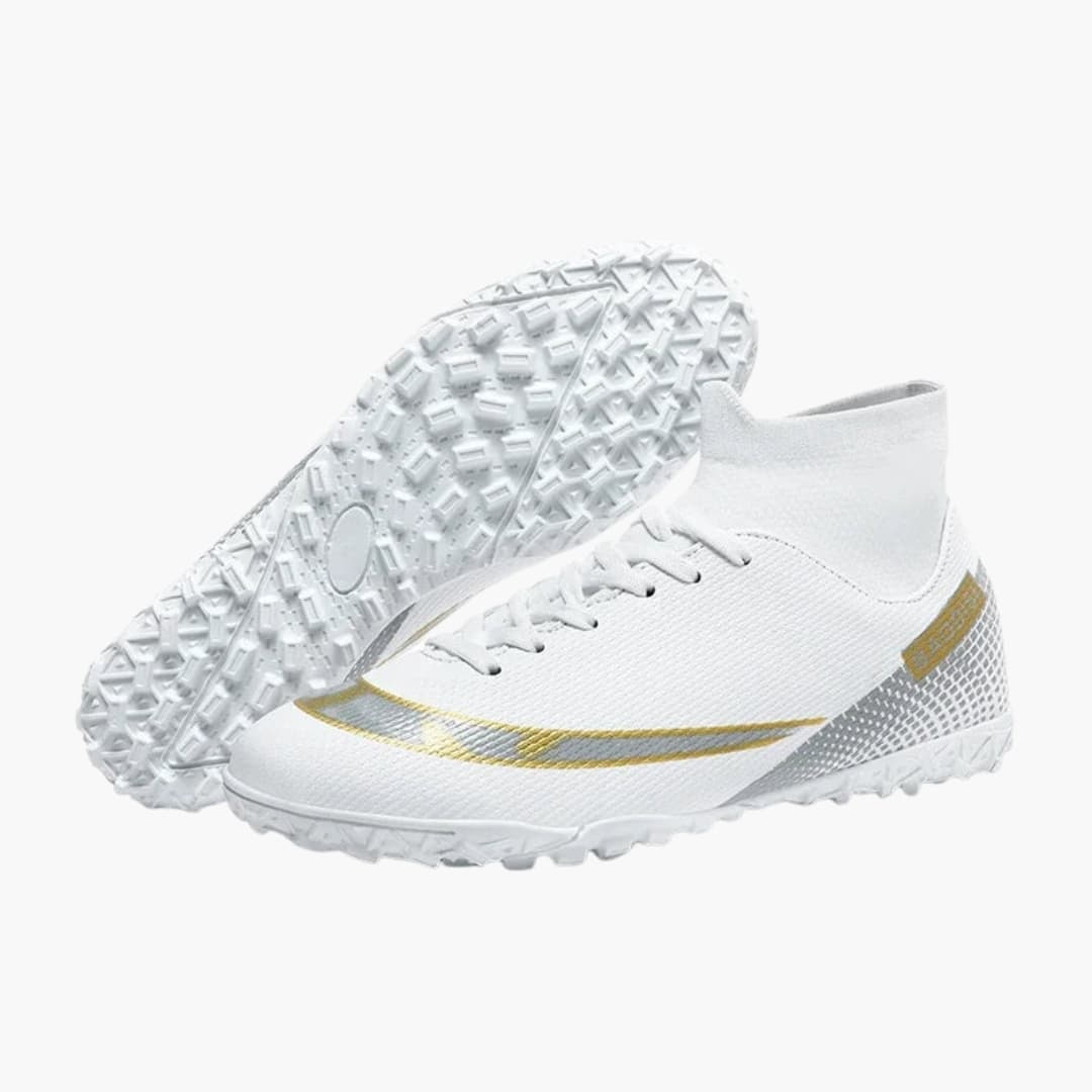 Herren Fußballschuhe mit Schnürung und Stollen Sohle - Image 5