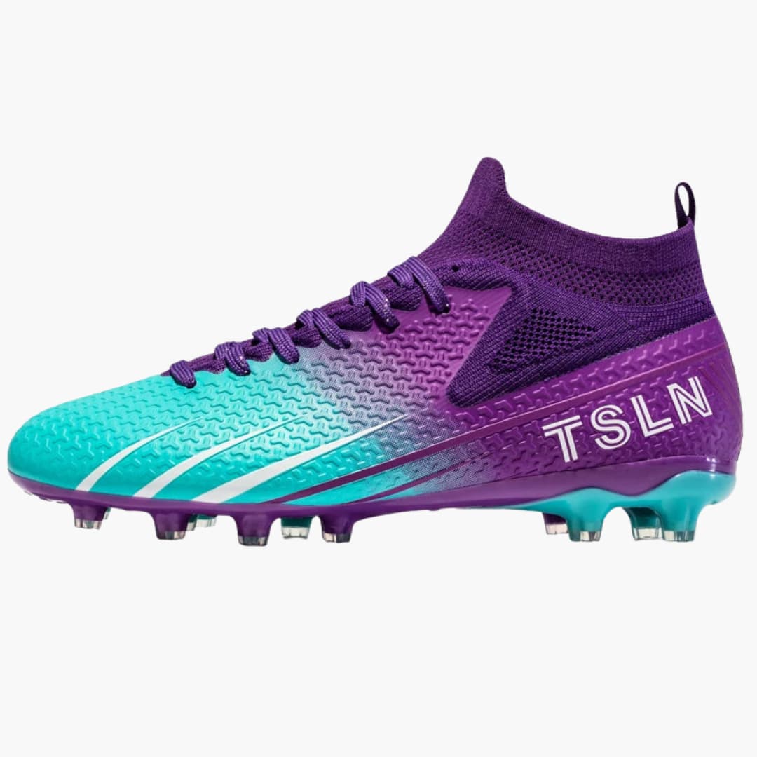 Herren Fußballschuhe mit Schnürverschluss und strukturierter Oberfläche - Image 3