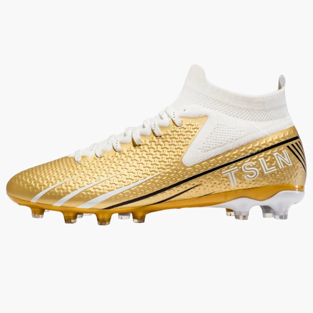 Herren Fußballschuhe mit Schnürverschluss und strukturierter Oberfläche - Image 4
