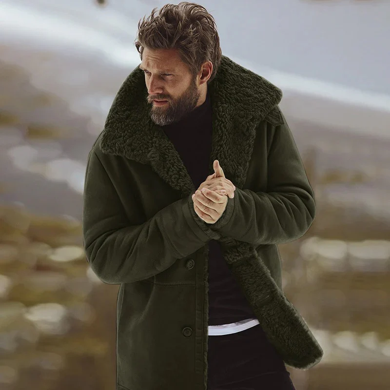 Herren gemütliche warme Vintage-Jacke | Winter - Image 3