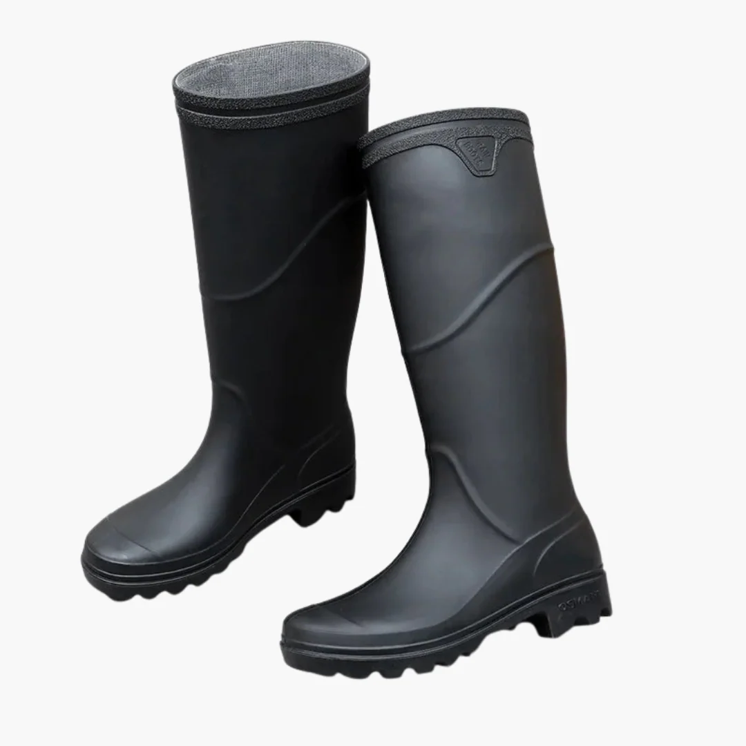 Herren Gummistiefel mit hohem Schaft und profilierter Sohle - Image 4