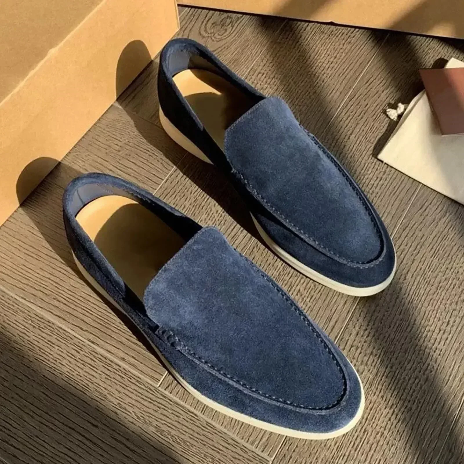 Herren-Halbschuhe ohne Verschluss | klassischer Schnitt - Image 2