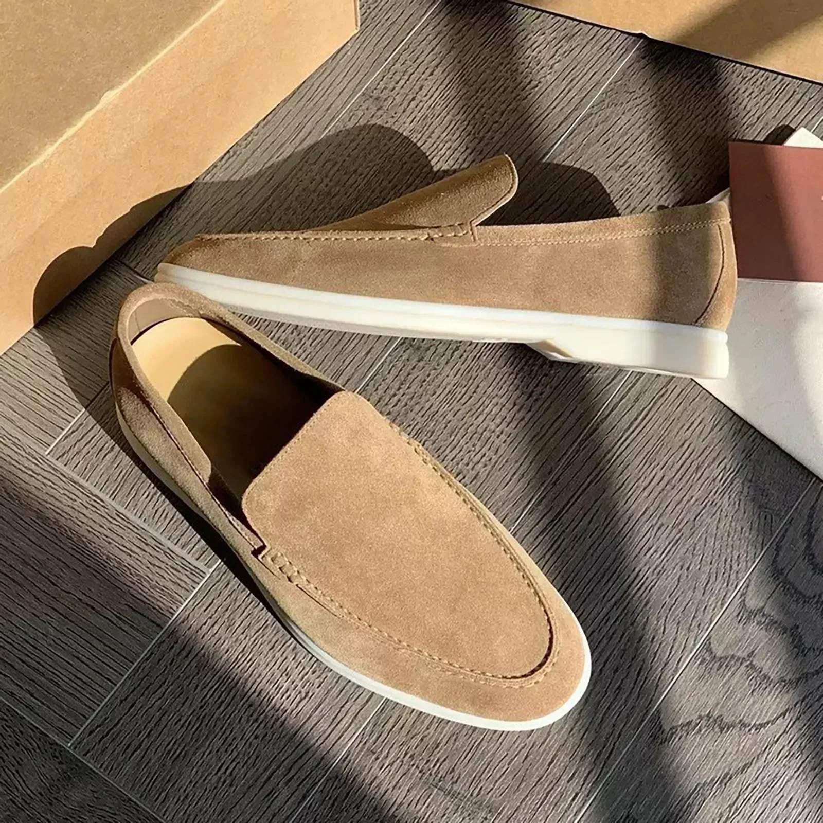 Herren-Halbschuhe ohne Verschluss | klassischer Schnitt - Image 4