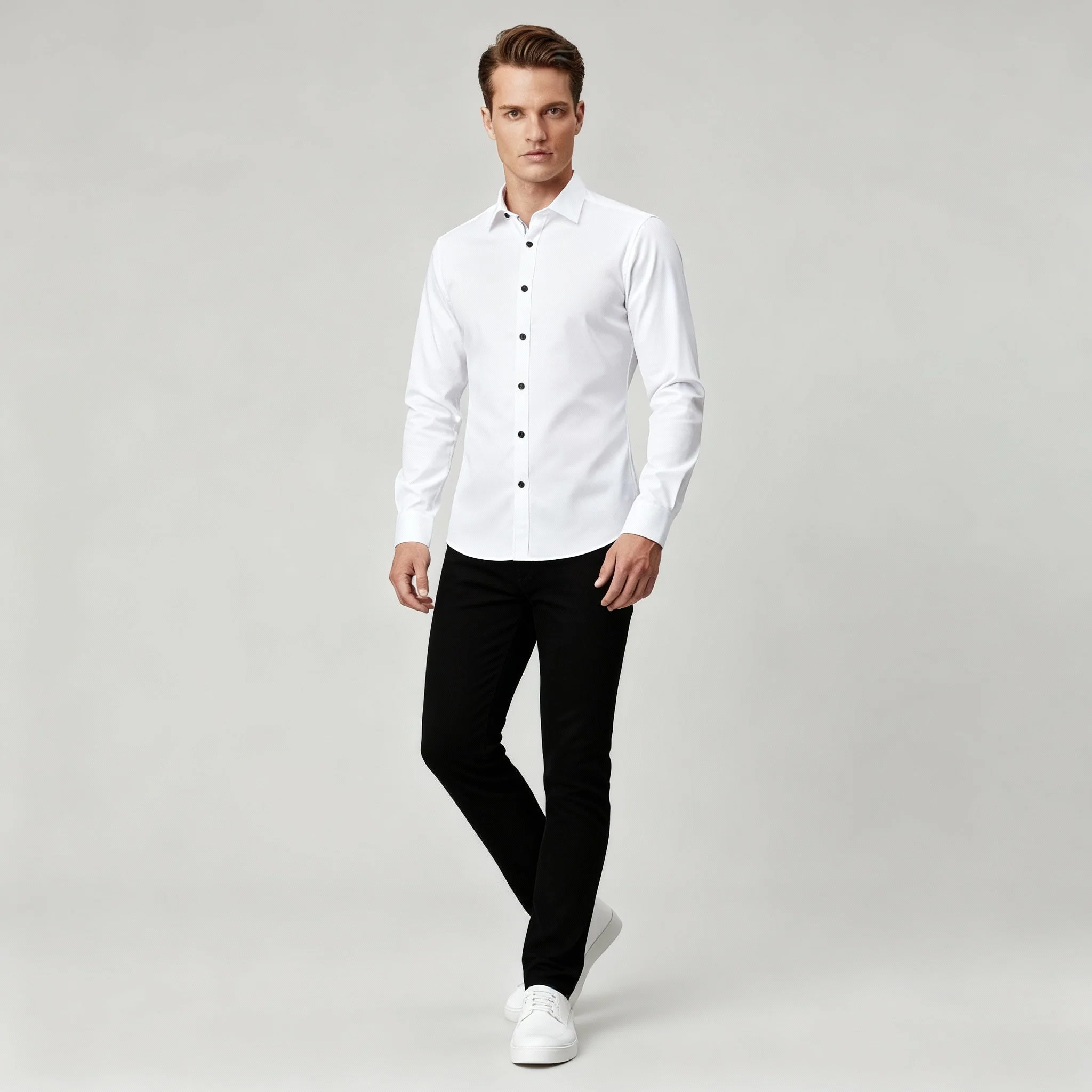 Herren Hemd | Slim Fit mit klarer Knopfleiste - Image 2