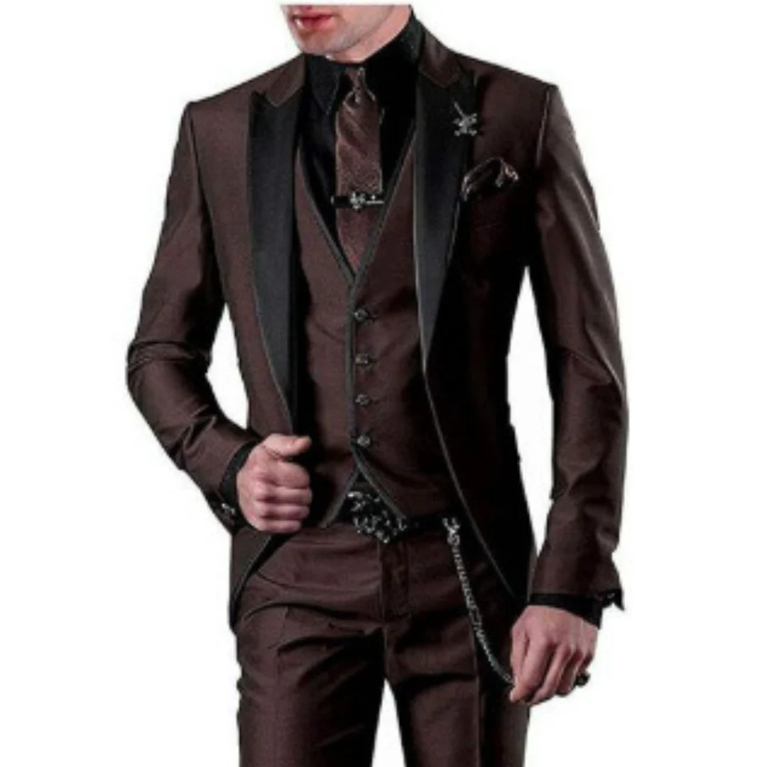 Herren Hochzeitsgast Anzug | Mit Weste - Image 3