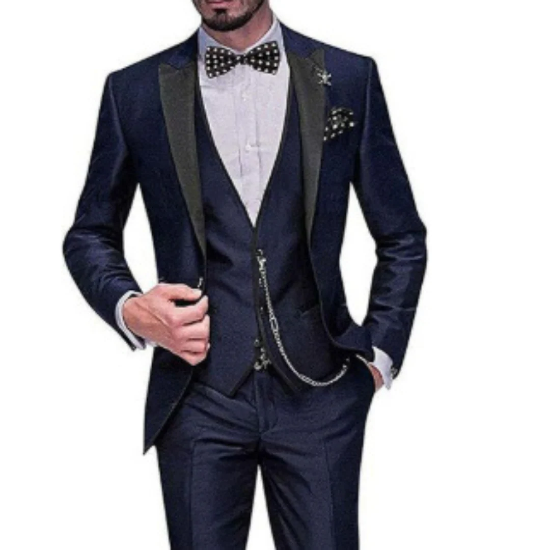 Herren Hochzeitsgast Anzug | Mit Weste - Image 5