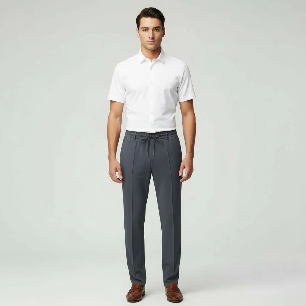 Herren Hose | gerade Passform mit elastischem Bund - Image 6