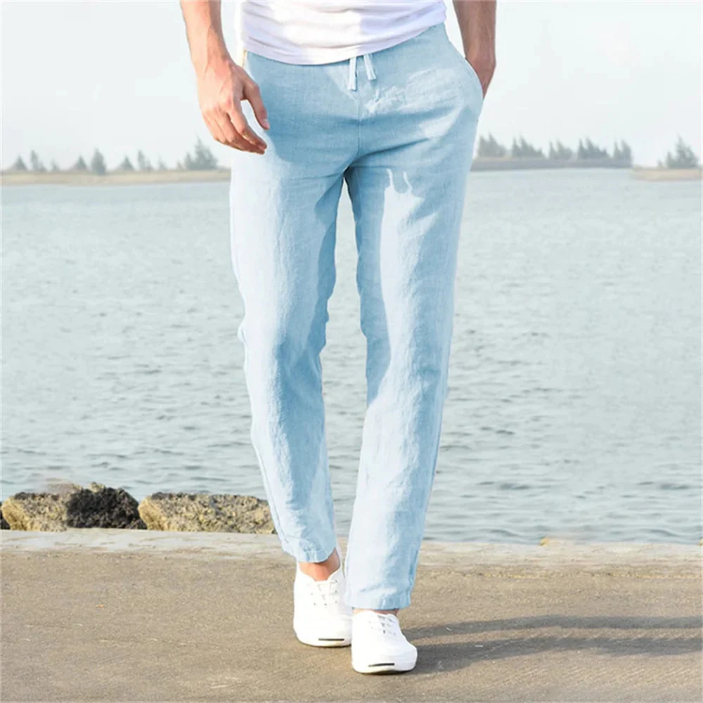 Herren Hose | leichte sommerliche Form mit weitem Bein - Image 4