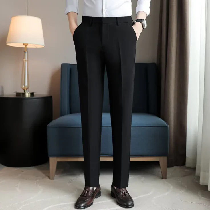 Herren-Hose mit formbetonter passform | geradliniger stil - Image 2