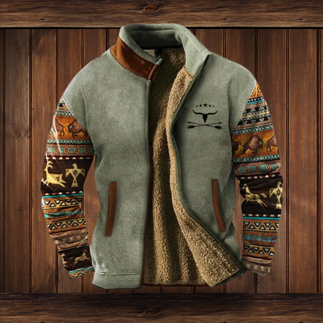 Herren Jacke | Durchgehender Reißverschluss mit Umlegekragen - Image 10