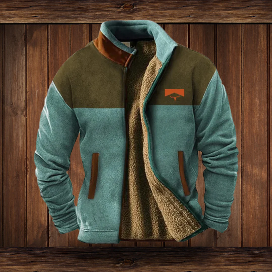 Herren Jacke | Durchgehender Reißverschluss mit Umlegekragen - Image 4