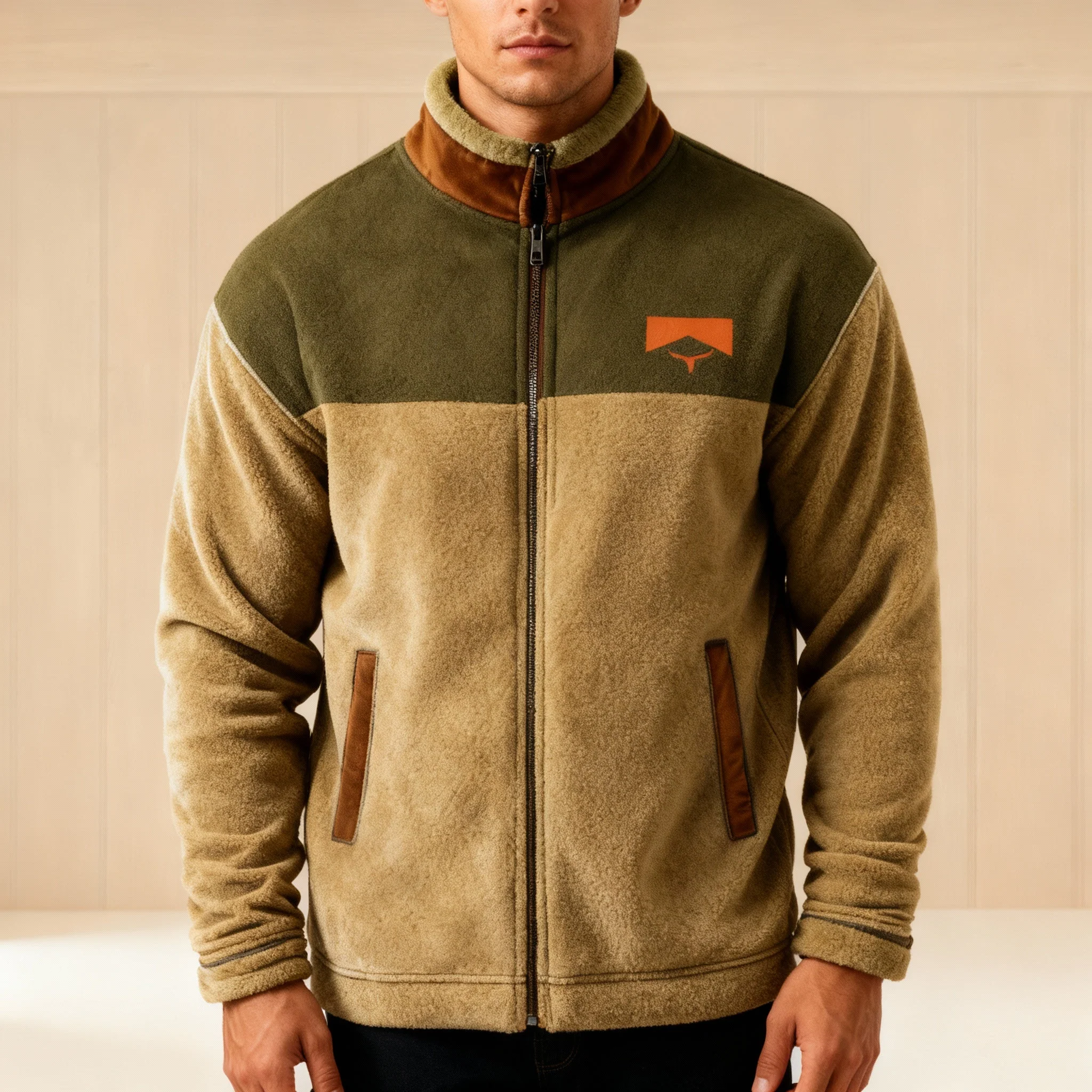 Herren Jacke | Durchgehender Reißverschluss mit Umlegekragen - Image 6