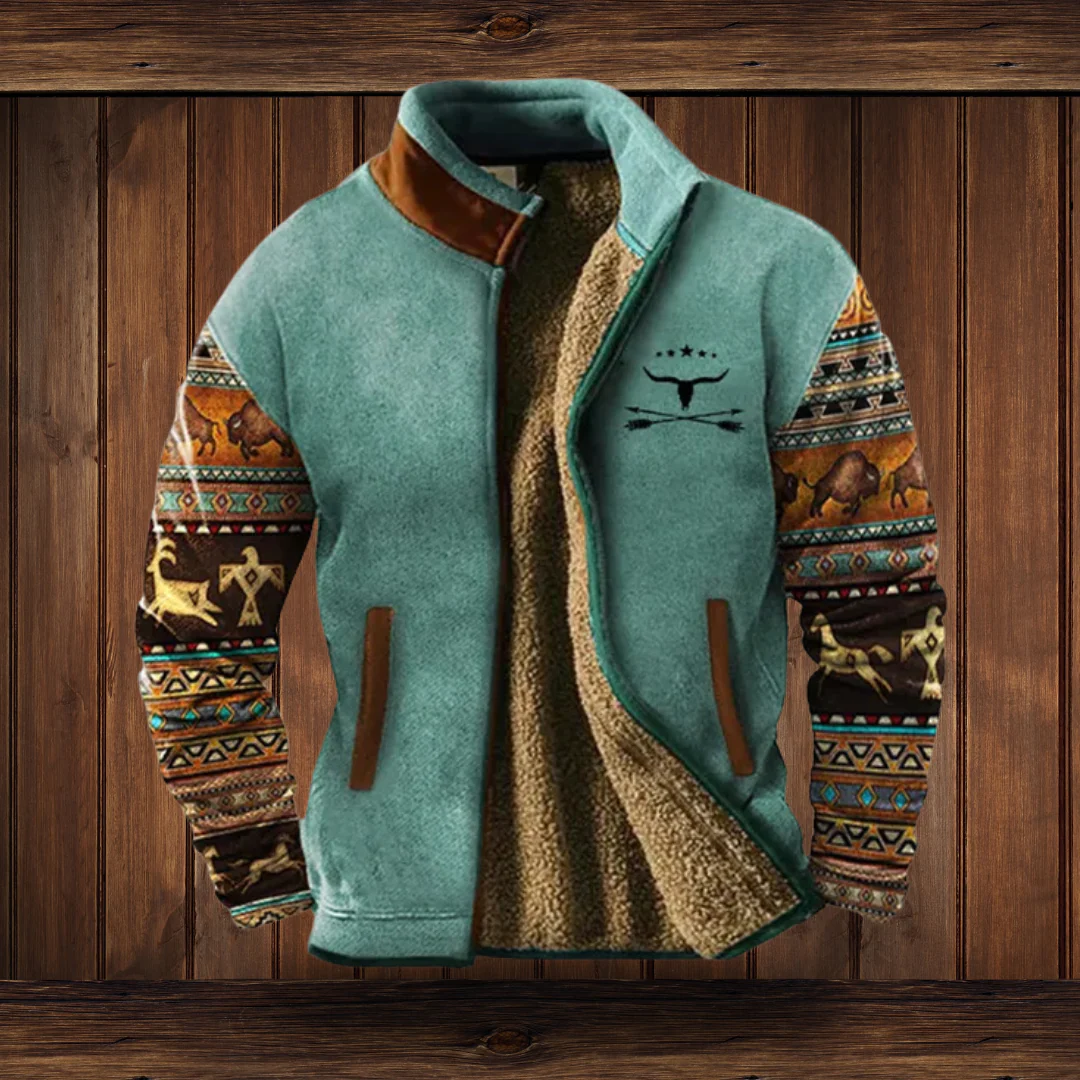 Herren Jacke | Durchgehender Reißverschluss mit Umlegekragen - Image 9