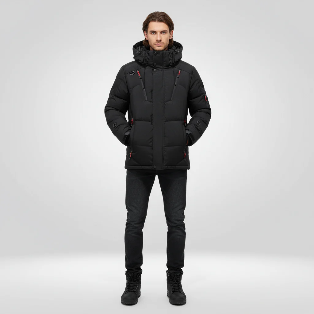 Herren Jacke | Geschlossene Form wasser- und winddicht isoliert - Image 2