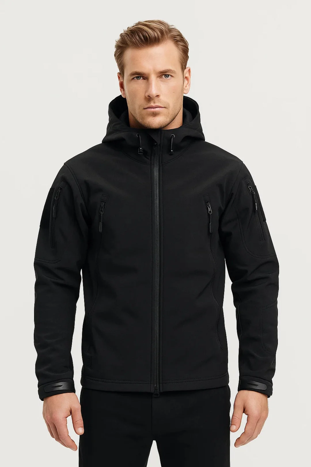 Herren Jacke | mit Kapuze und durchgehendem Frontverschluss - Image 2