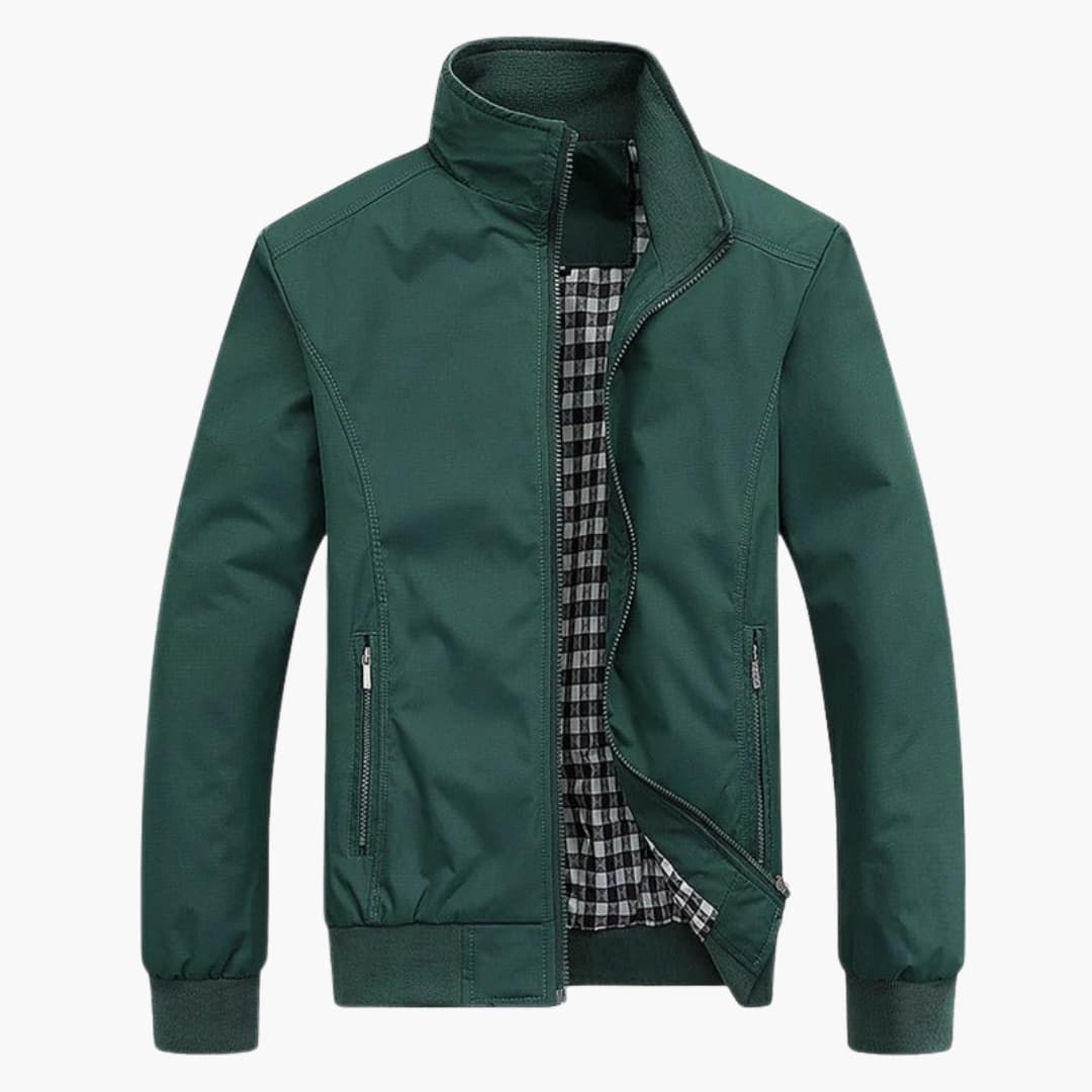 Herren Jacke mit Kragen und Reißverschluss - Image 2