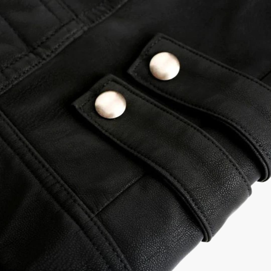 Herren Jacke mit Reißverschluss und Schulterpaspelierung - Image 3