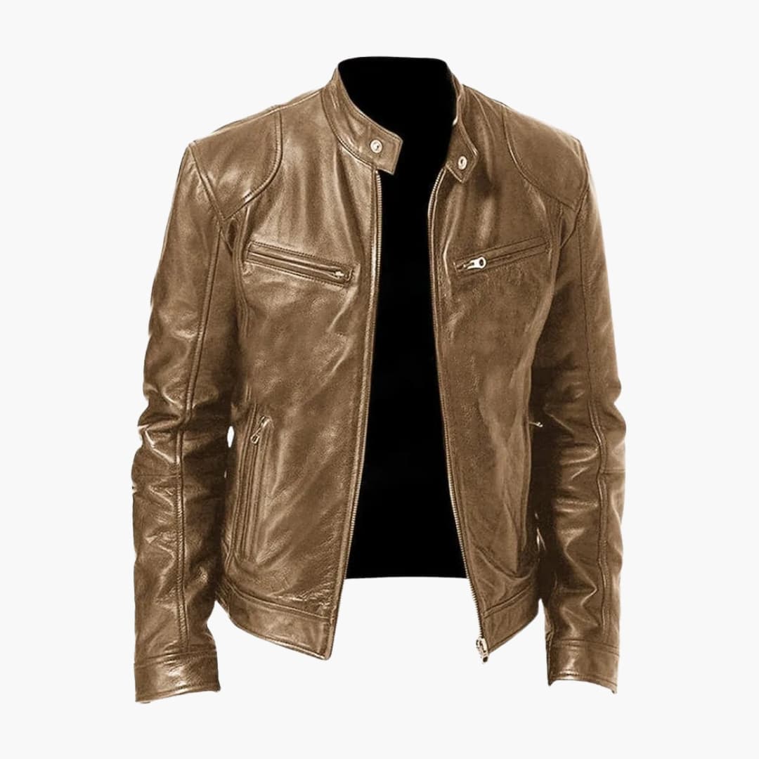 Herren Jacke mit Reißverschluss und Stehkragen - Image 10