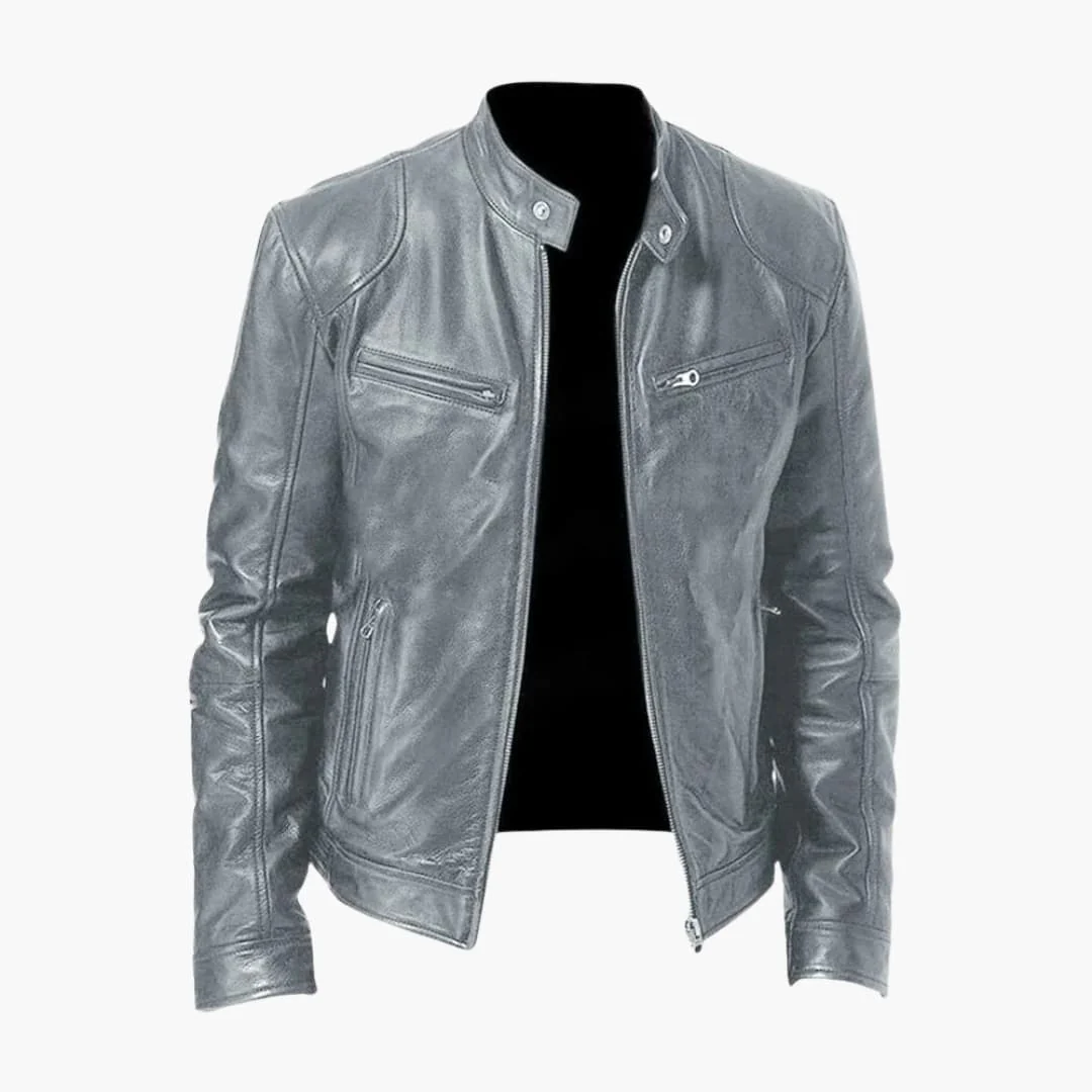 Herren Jacke mit Reißverschluss und Stehkragen - Image 14