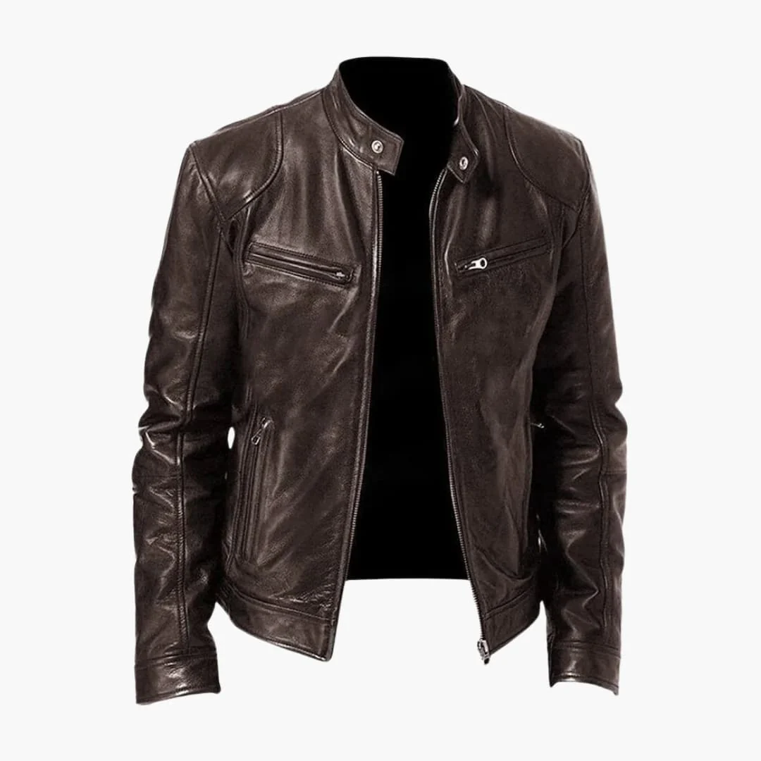 Herren Jacke mit Reißverschluss und Stehkragen - Image 3