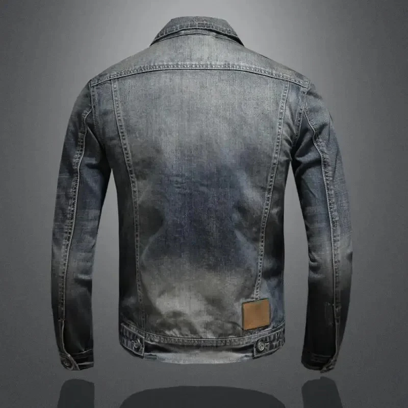 Herren-Jeansjacke im Vintage-Stil | Herbst - Image 4