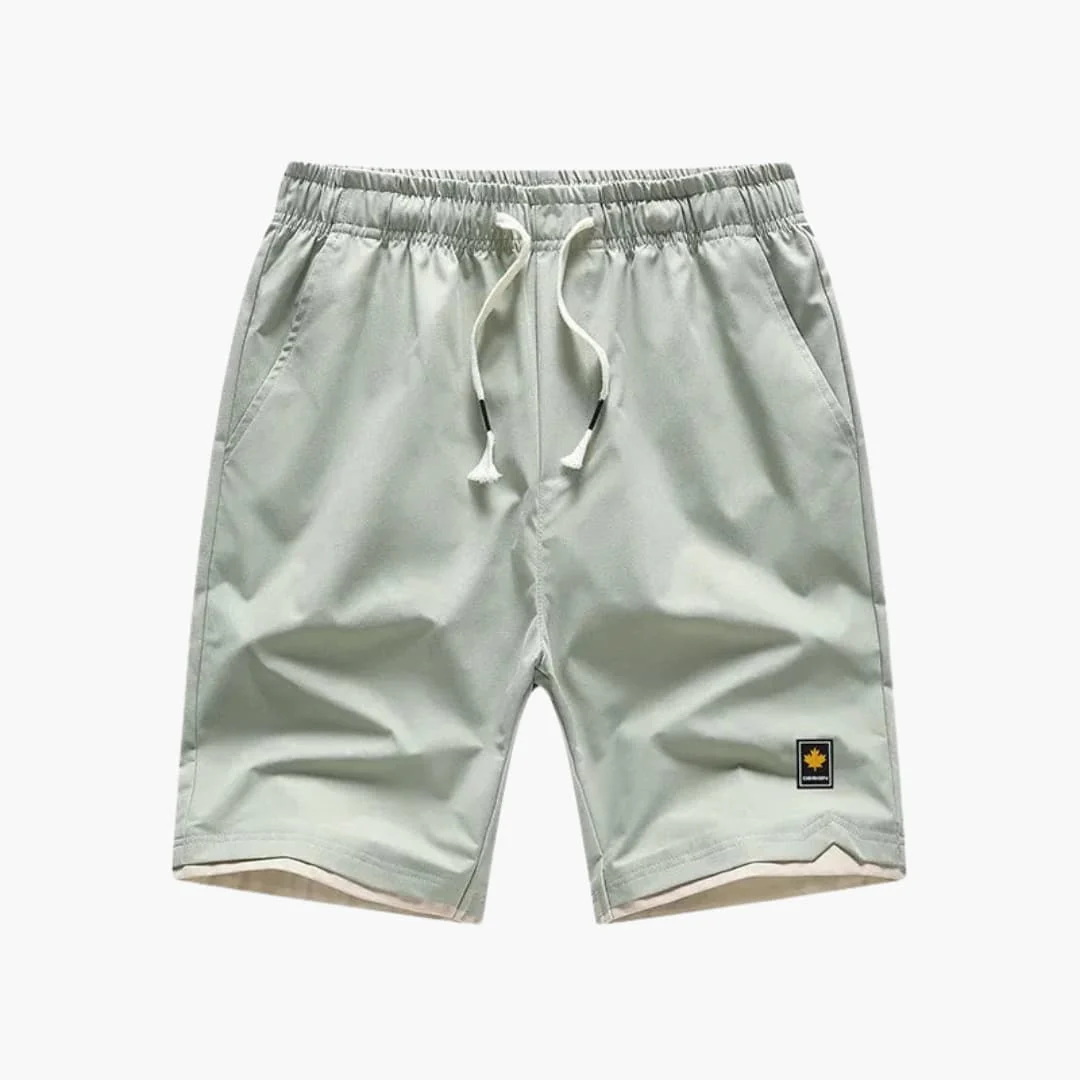 Herren Jogger Shorts mit Kordelzug und kontrastiertem Saum - Image 6