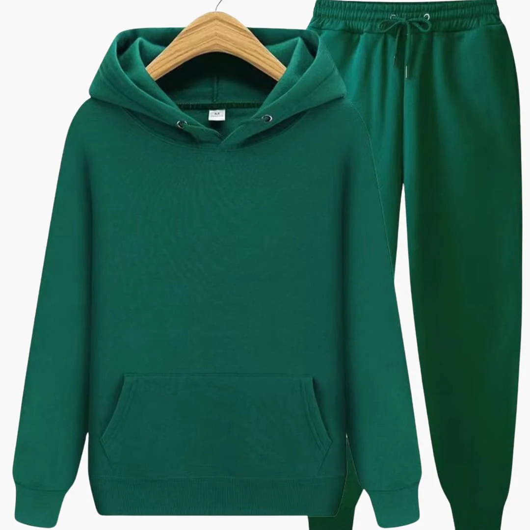 Herren Jogginganzug mit Kapuzenpullover und Bündchenhose - Image 3