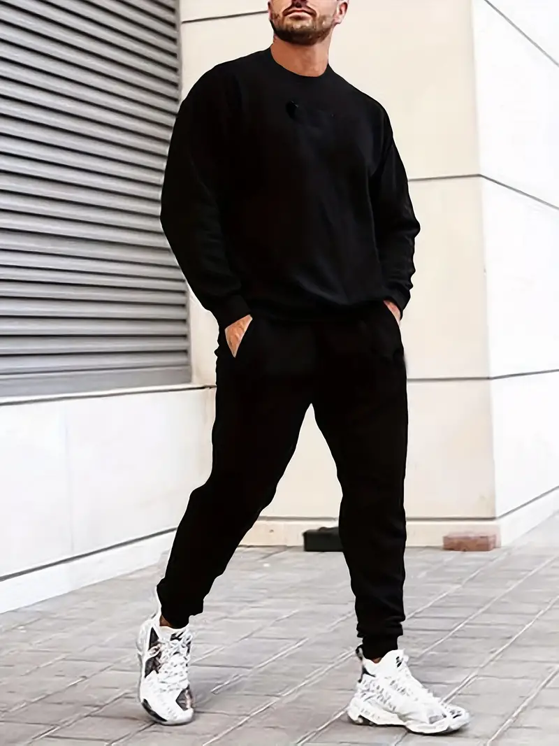 Herren Jogginganzug | zweiteiliges Set mit Oberteil und Hose - Image 3