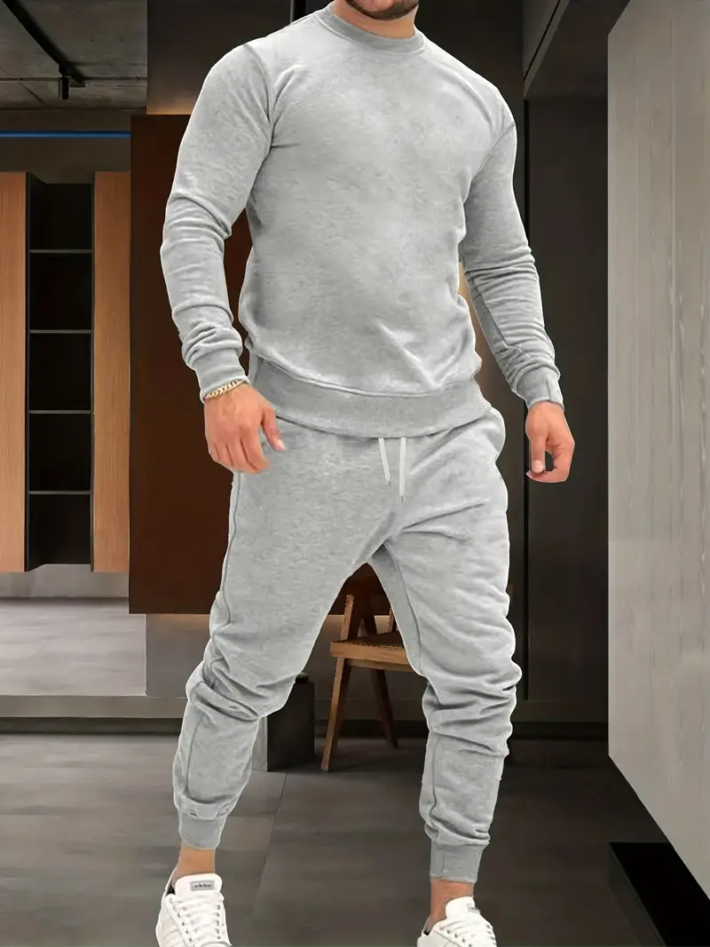 Herren Jogginganzug | zweiteiliges Set mit Oberteil und Hose - Image 4