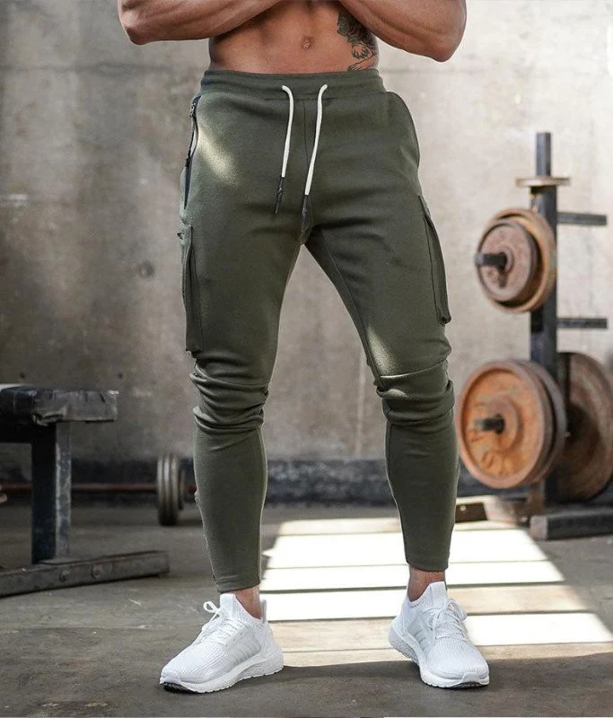Herren-Jogginghose mit 4-Wege-Stretch und Taschen – Sporthose für Alltag und Training - Image 7