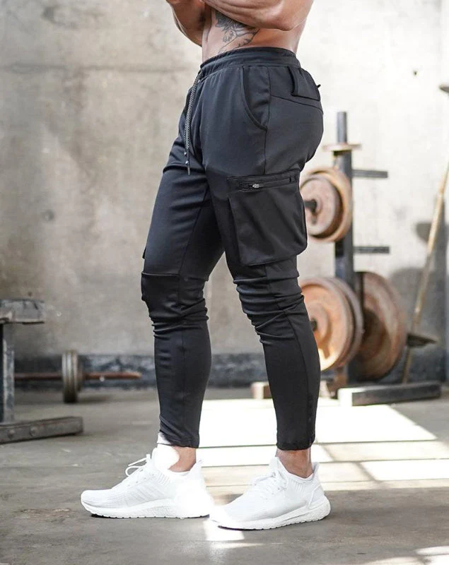 Herren-Jogginghose mit 4-Wege-Stretch und Taschen – Sporthose für Alltag und Training - Image 8