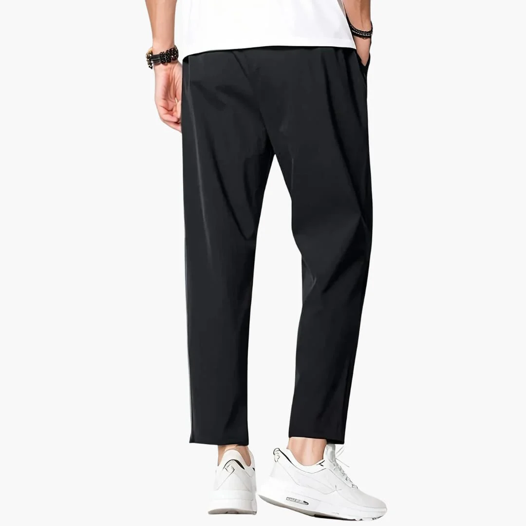 Herren Jogginghose mit geradem Bein und Seitentaschen - Image 3