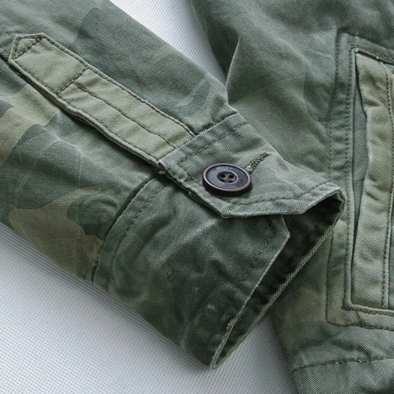 Herren klassische Militärjacke | Übergang - Image 12