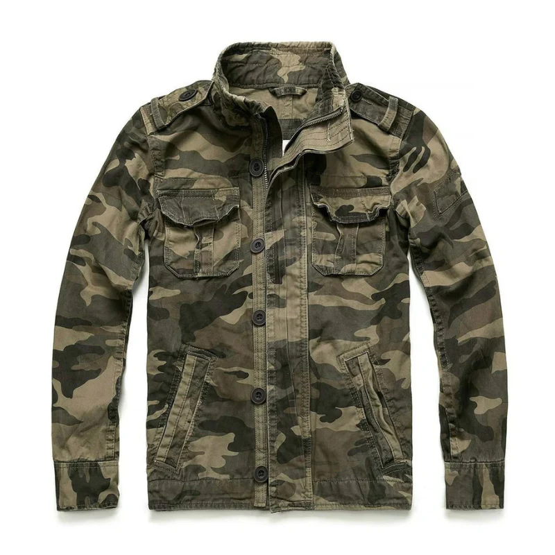 Herren klassische Militärjacke | Übergang - Image 2