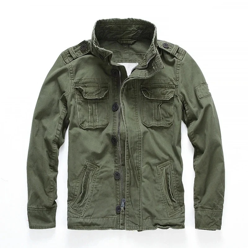 Herren klassische Militärjacke | Übergang - Image 4
