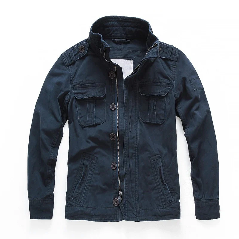 Herren klassische Militärjacke | Übergang - Image 7